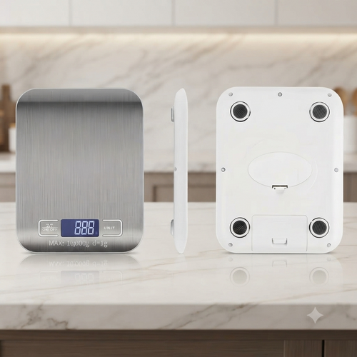 משקל מטבח דיגיטלי מנירוסטה